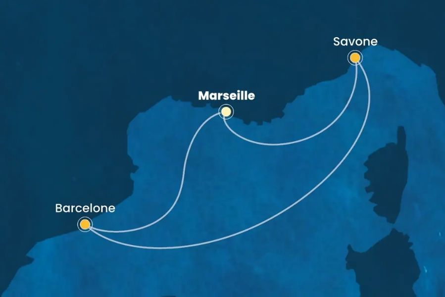 Voyage à la découverte de la mer Méditerranée à travers 3 pays : France, Espagne, Italie