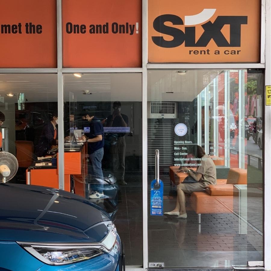 Thủ tục thuê xe Sixt nhanh gọn