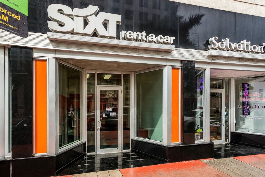 Thuê xe Sixt có mặt tại nhiều thành phố của nước Pháp