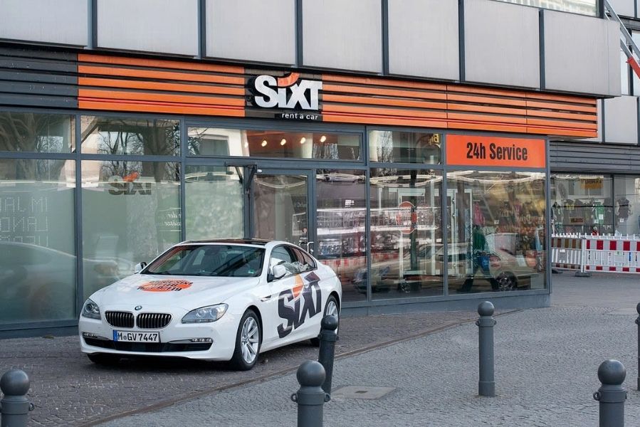 Thuê xe Sixt có mặt tại nhiều thành phố của nước Pháp