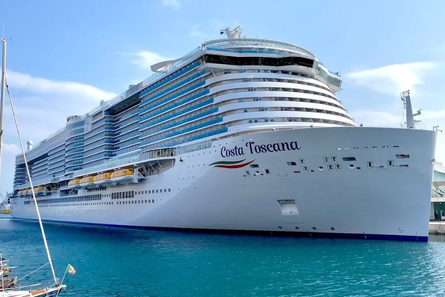 Tour du thuyền Costa xuyên Đại Tây Dương